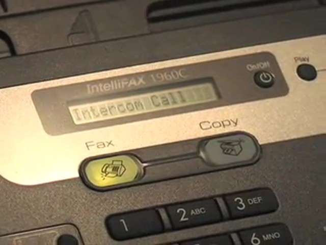 Brother&reg; Intellifax&#153; Copier / Fax Machine with Handset (Refurbished) - image 10 from the video